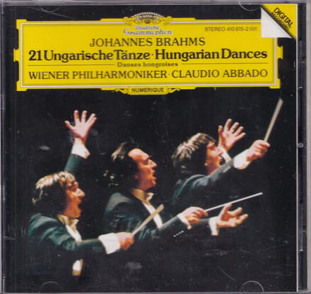 Wiener Philharmoniker, Claudio Abbado - Brahms: 21 Hungarian Dances (CD)