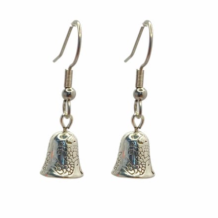 Oorbellen-Kerst klokje-Zilverkleur - Charme Bijoux