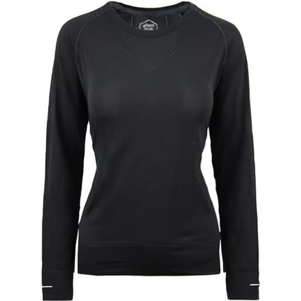 Asics Naadloos Dames Zwart Topje
