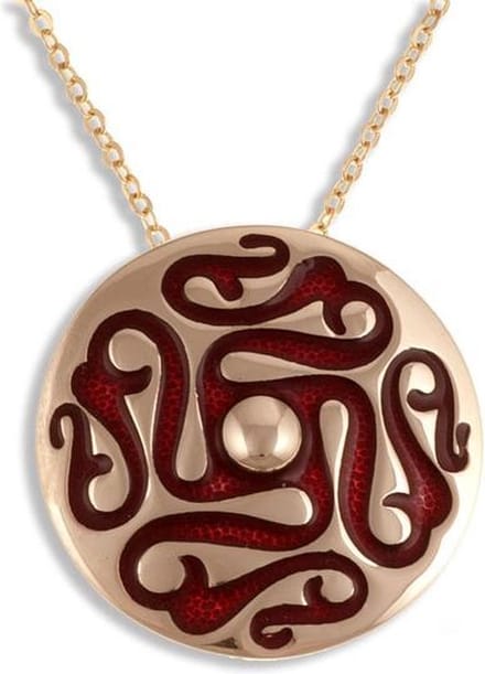 Draaimolen bronzen hanger , Mooie sierden van St Justin (BZP83)