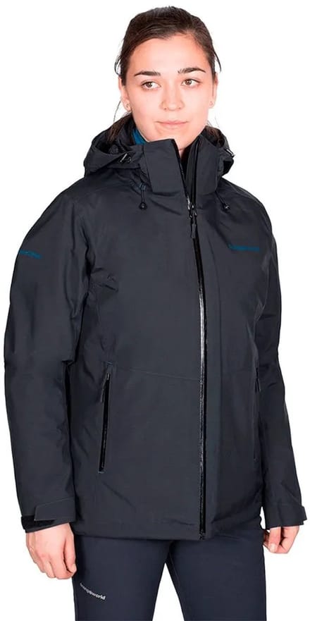Trangoworld Camden Complet Afneembare Jas Zwart XS Vrouw