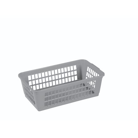 Sunware - Basic opbergmandje klein grijs - 25,7 x 15 x 8,1 cm