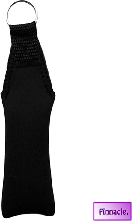 Finnacle - Neopreen drijvende sleutelhanger - 14 CM - Zwart
