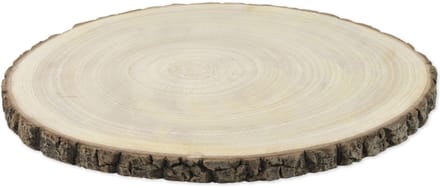 ARTYFETES - Natuurlijk houtblok 33 tot 40 cm