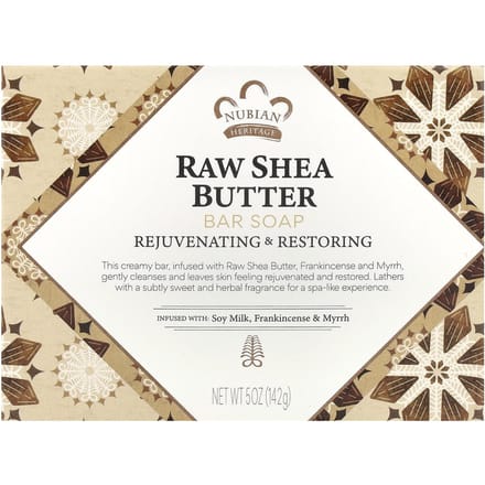 Nubian Heritage, Raw Shea Butter Soap, 5 oz (142 g) beige