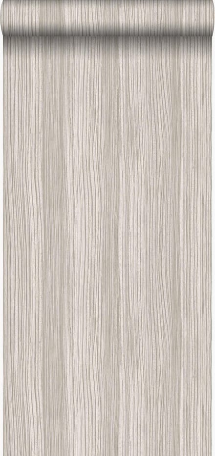 Origin Wallcoverings behang strepen glanzend lichtbruin - 53 cm x 10.05 m - 347350