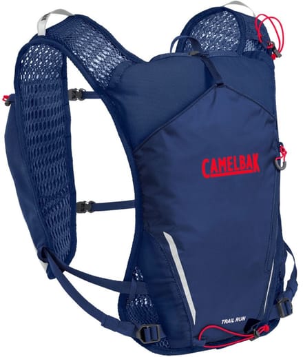 CamelBak - CB2822405000X – Hardloopvest - Trail Run Vest 1 L Deep Sea - 2x 0,5L - blauw