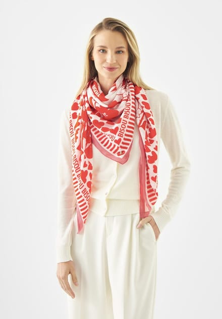 Codello doek van viscose met motief