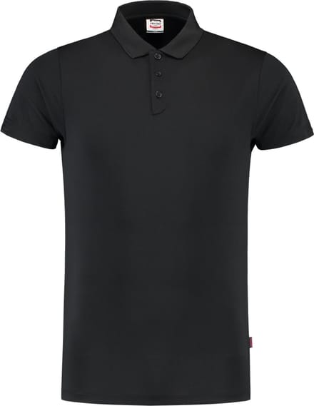 Tricorp 201001 Poloshirt Cooldry Bamboe Fitted - Zwart - Maat 5XL