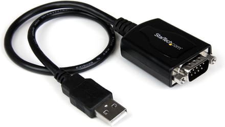 StarTech.com USB Aan RS232 Serial DB9 AV / multimedia paneel Cable with COM Retention