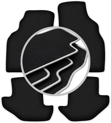 CARLUX-SILVER automatten voor: Ford Puma coupé (1997-2001)