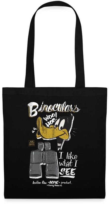 Looney Tunes Daffy Duck Binoculars Tas Van Stof Schoudertas