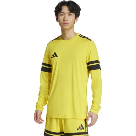 Adidas Squadra 25 T-shirt Met Lange Mouwen Geel S / Regular Man