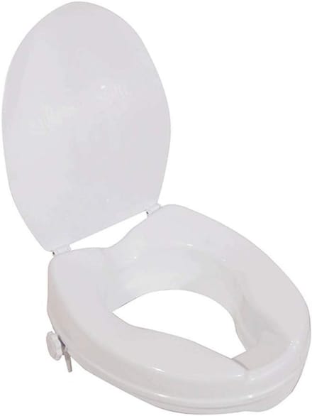 Verhoogd Toiletzitje met Deksel 5 cm