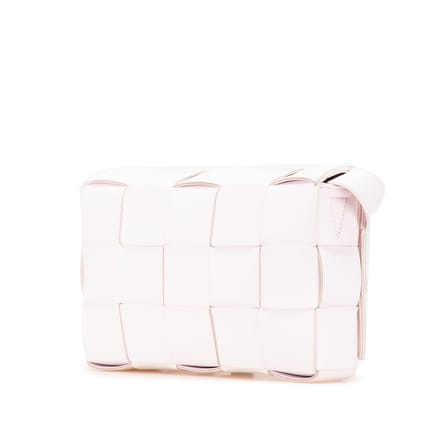 De Intrecciato Schoudertas met Pouch