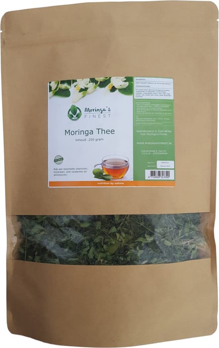 Moringa Oleifera thee 250 gram - Moringa's Finest