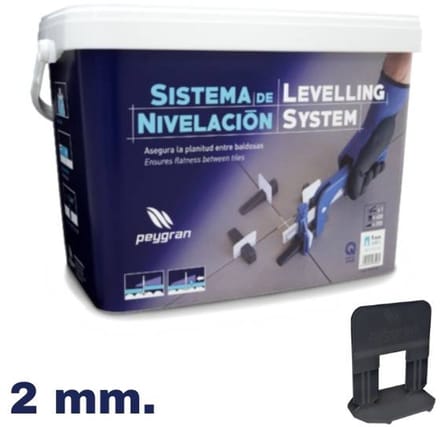 Levelling starters kit 2 mm. Peygran 400 Profi set