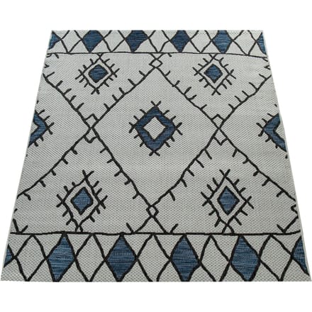 Binnen- en buitenkleed Ruby blauw 80x150 cm