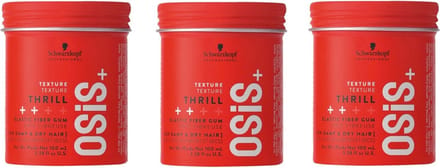 3x Osis Haargel – Thrill Fiber gum