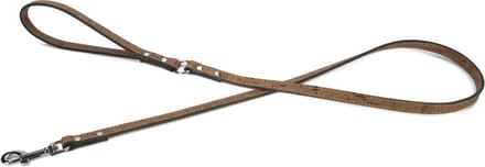 Beeztees leren looplijn Cork. Bruin. 110 cm x 12 mm.