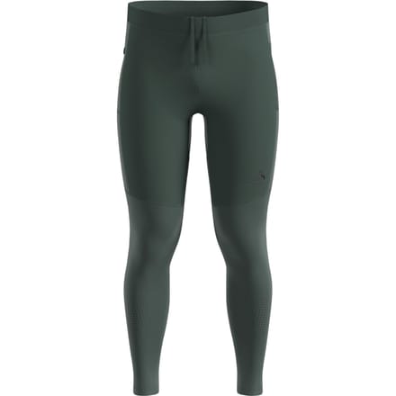 Odlo Zeroweight Warm Reflective Hardlooplegging Heren-Olijf
