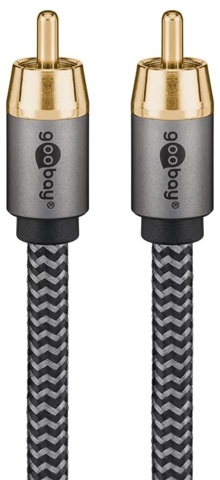Goobay Plus Subwoofer/Stereo Kabel | RCA