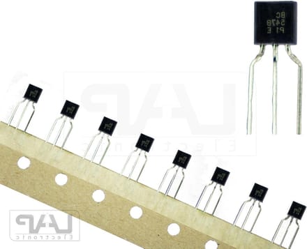 50 x BC547 B transistor NPN 45V 0,1 A TO92 transistoren BC547B