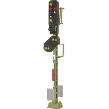 Viessmann Modelltechnik 4416 N Lichtsein Met voorsein Uitrijsein Kant-en-klaar model DB
