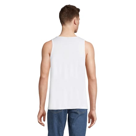 SOLS Unisex Adult Crusader Organic Cotton Tank Top (Wit)