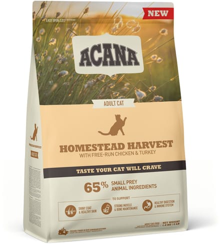 Acana Cat Homestead Harvest Kip&Kalkoen - Kattenvoer - 1.8 kg