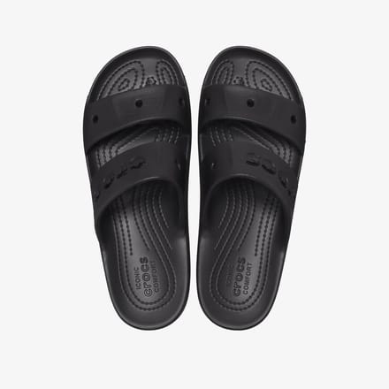 Crocs Baya Platform dames slippers zwart - Maat 36/37