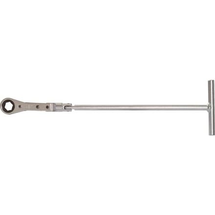 KS Tools 500.7342 Gloeikaarsen-T-handgreep-ringratel, 12 mm