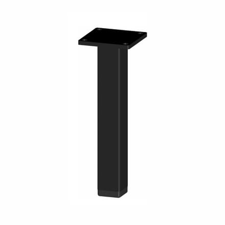 Gamet - Nóżka - 120mm - Zwart Strukturaal