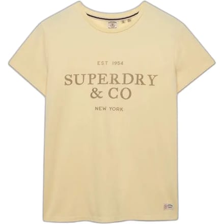 Dames-T-shirt Superdry Luxe Casual Classic