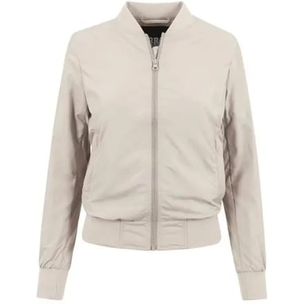 Urban Classics - Light Bomber jacket - S - Creme