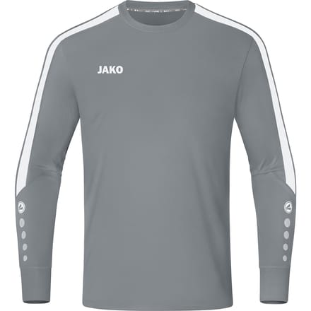 Jako Power Keepershirt Lange Mouw Kinderen - Steengrijs | Maat: 152