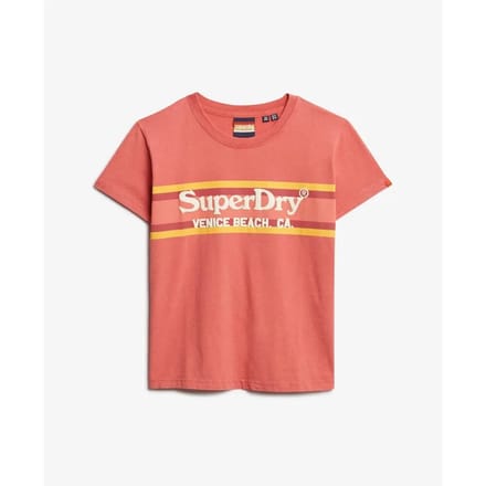 Superdry - Venue Outdoors T-shirt met aansluitende pasvorm - Dames - T-shirts