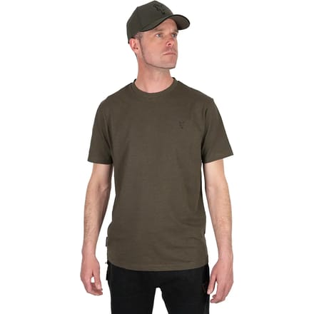 Fox Collection T-Shirt Green & Black Medium