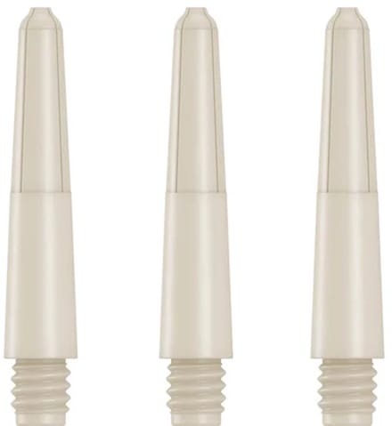 DLDarts - Nylon Shafts - Extra Short - 1 set - Creme