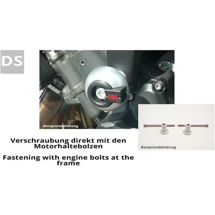 Montageset LSL Crash-Pad 1200 V-Max