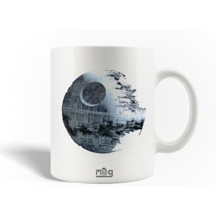 Mug en Céramique - Star Wars - Planète - 30cl - Compatible Lave-Vaisselle - Blanc