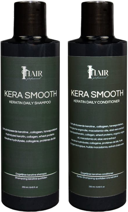 Keratin Daily Shampoo & Conditioner 2x250 ml