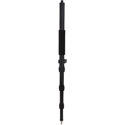 Telescopische GPS Rover Stang Aluminiumlegering Nauwkeurige Libel Stabiele Structuur 1.5m Landmeten RTK black