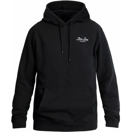 Hoodie John Doe Lettering