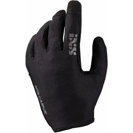 IXS Carve Gloves Kids, zwart Handschoenmaat M