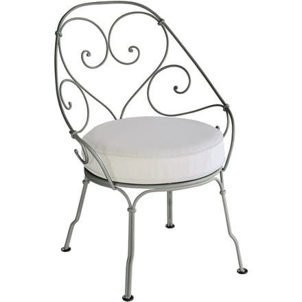 Fermob - 1900 Fauteuil Cabriolet - 48 rozemarijn - grijswit - groen