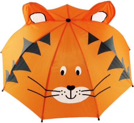 Paraplu kids 3D - Oranje - 3D - Leeuw  - Kinderen