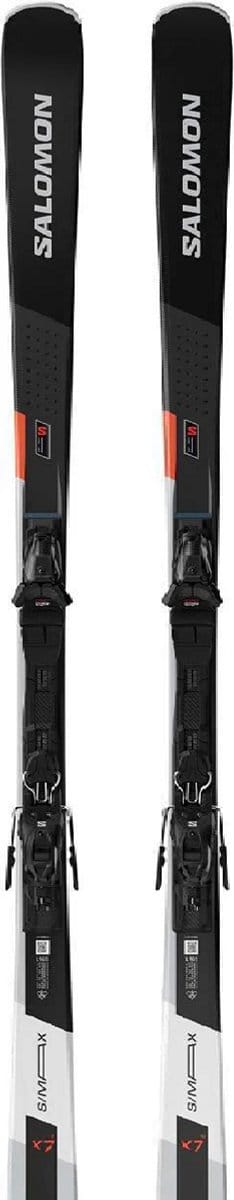 Salomon Ski Model S/MAX X7 Ti - Zwart/Rood/Wit - Lengte 155cm