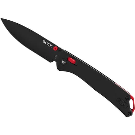 Buck Nomad Black EDC Zakmes Met D2 Staal En Aluminium Handvat