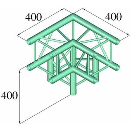 Alutruss DQ4-PAL30 Hoek